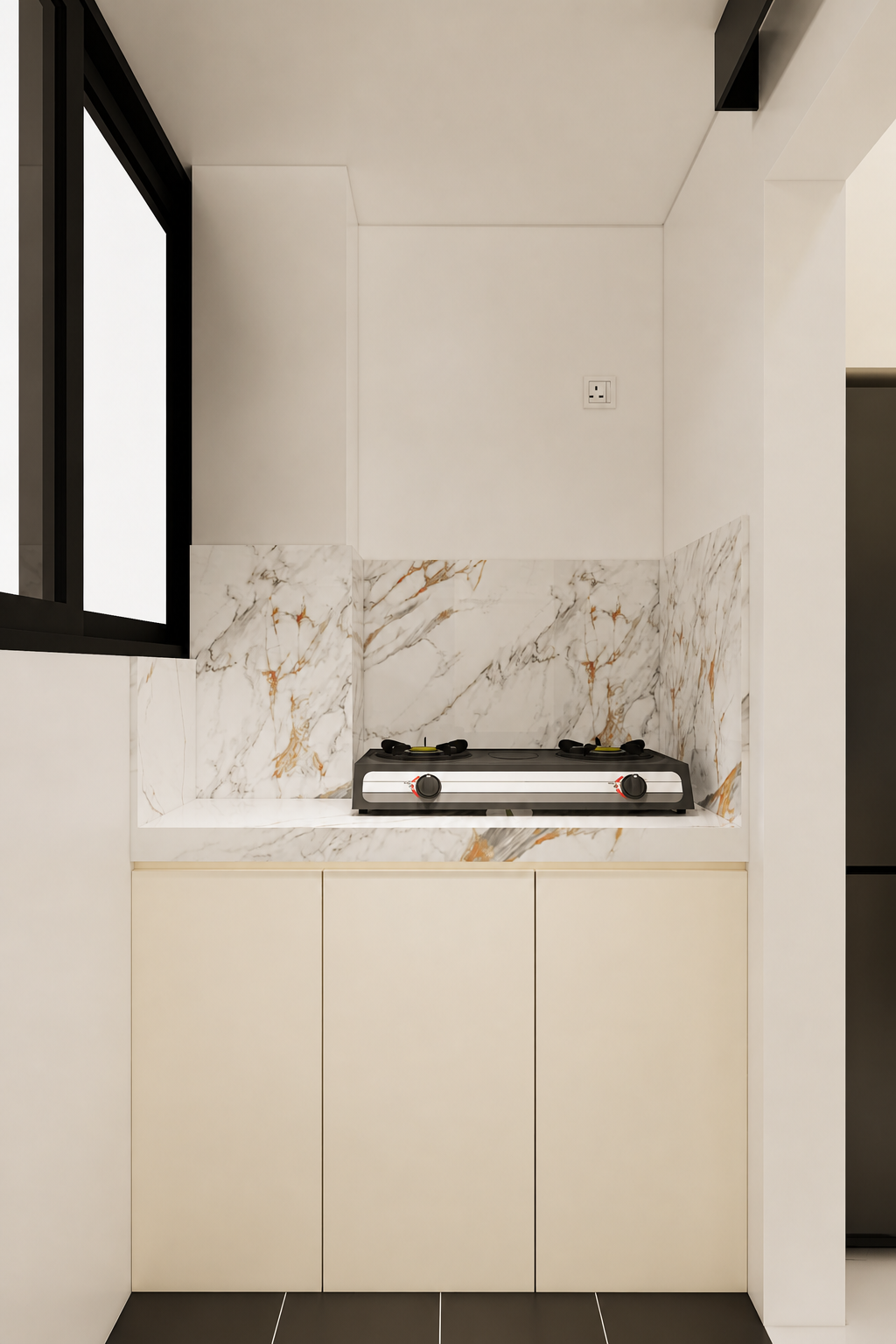 Dengkil Residence Cooking Hob · 烹饪区